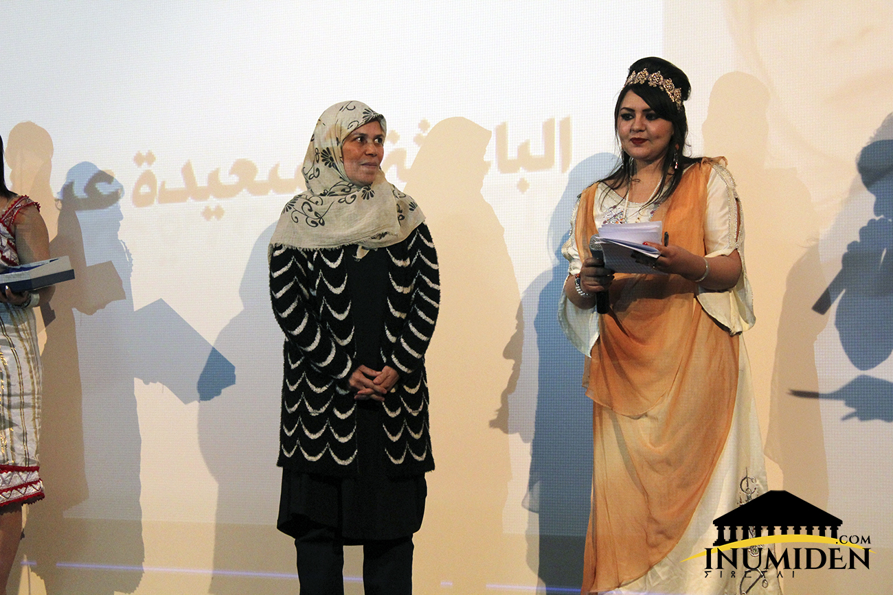 Saida Abouba honoré par les organisateurs 